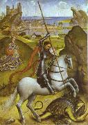 Rogier van der Weyden, St. George and Dragon